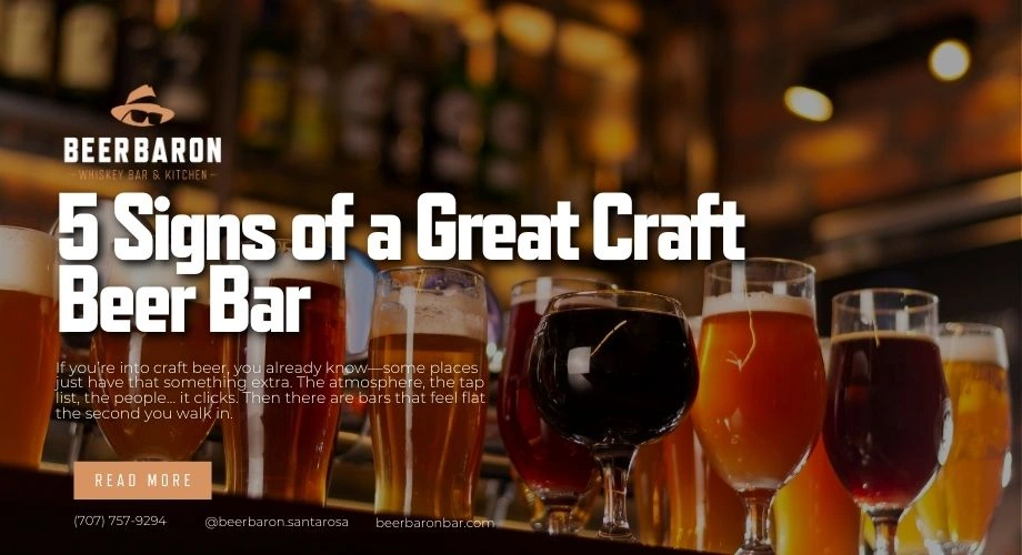 5 Signs You’re in a Great Craft Beer Bar