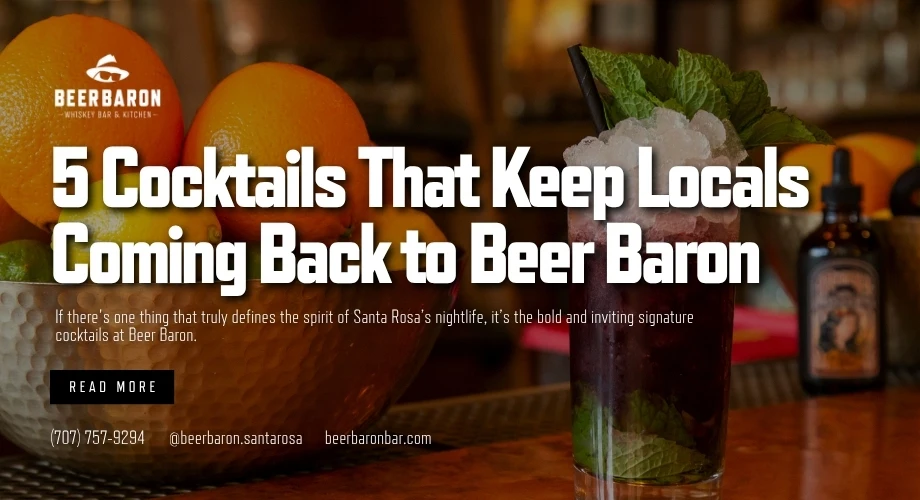 5 Cocktails That Keep Locals Coming Back to Beer Baron